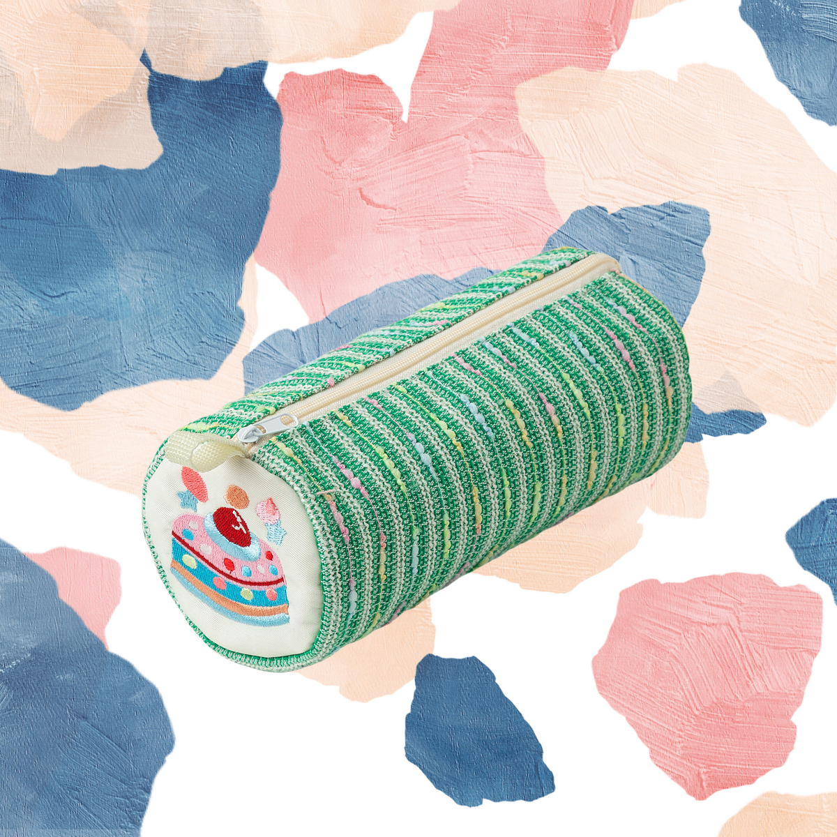 Trousse Gâteau aux Fraises – Vert Éclatant