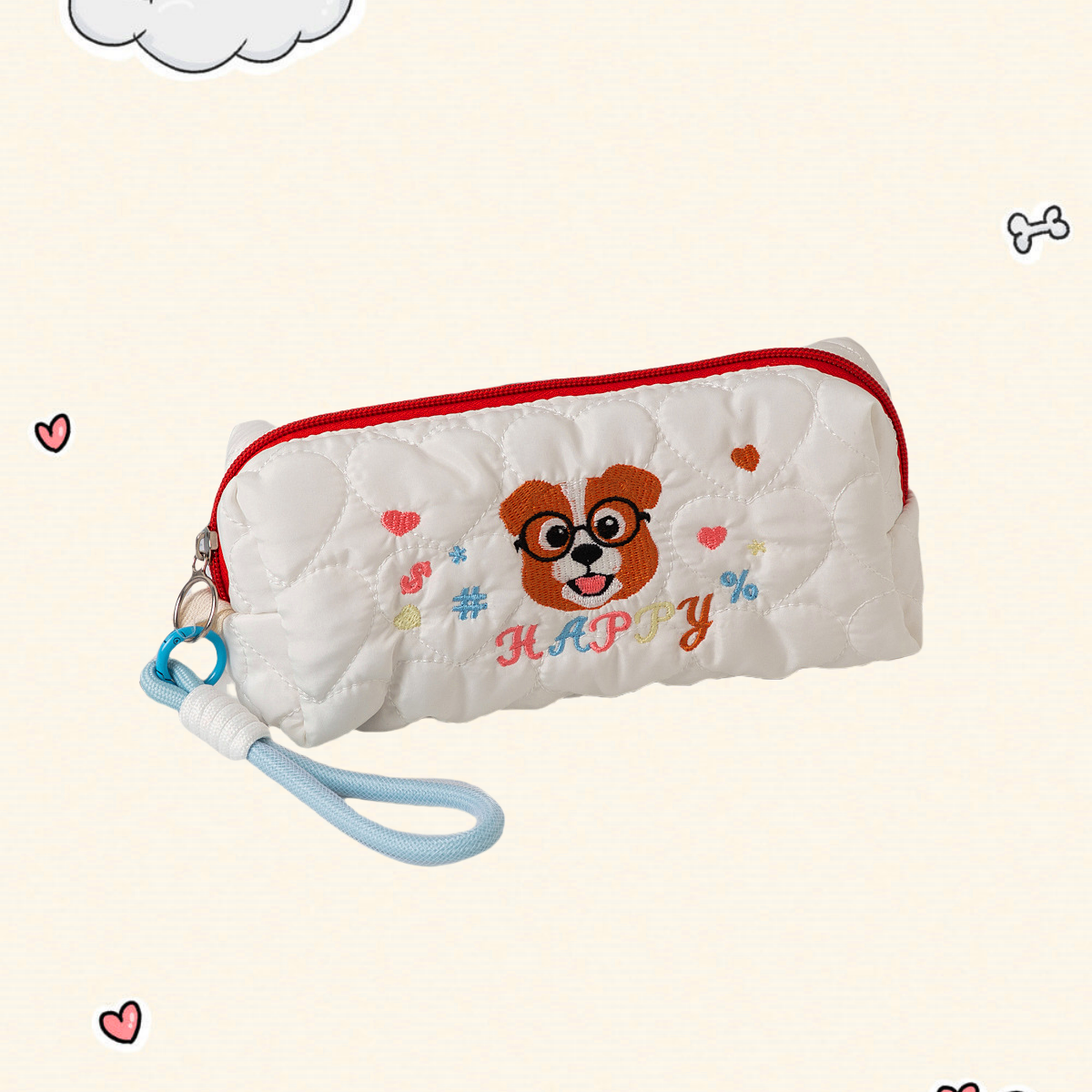 Trousse à stylos Chien Joyeux