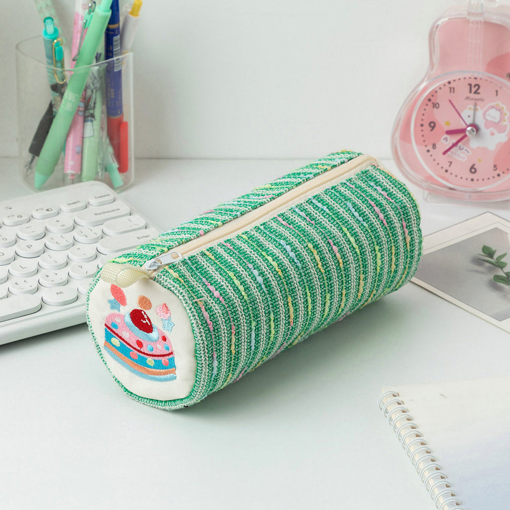 Trousse Gâteau aux Fraises – Vert Éclatant